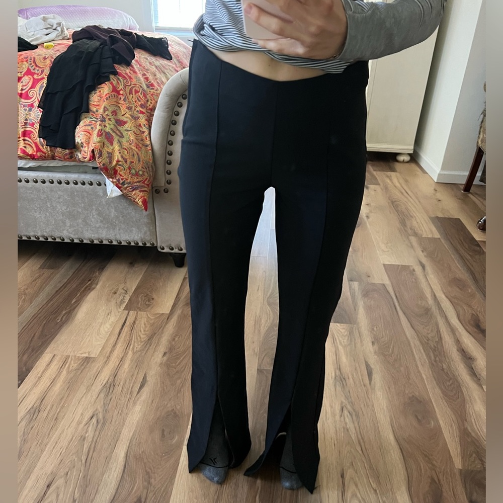 Black slacks